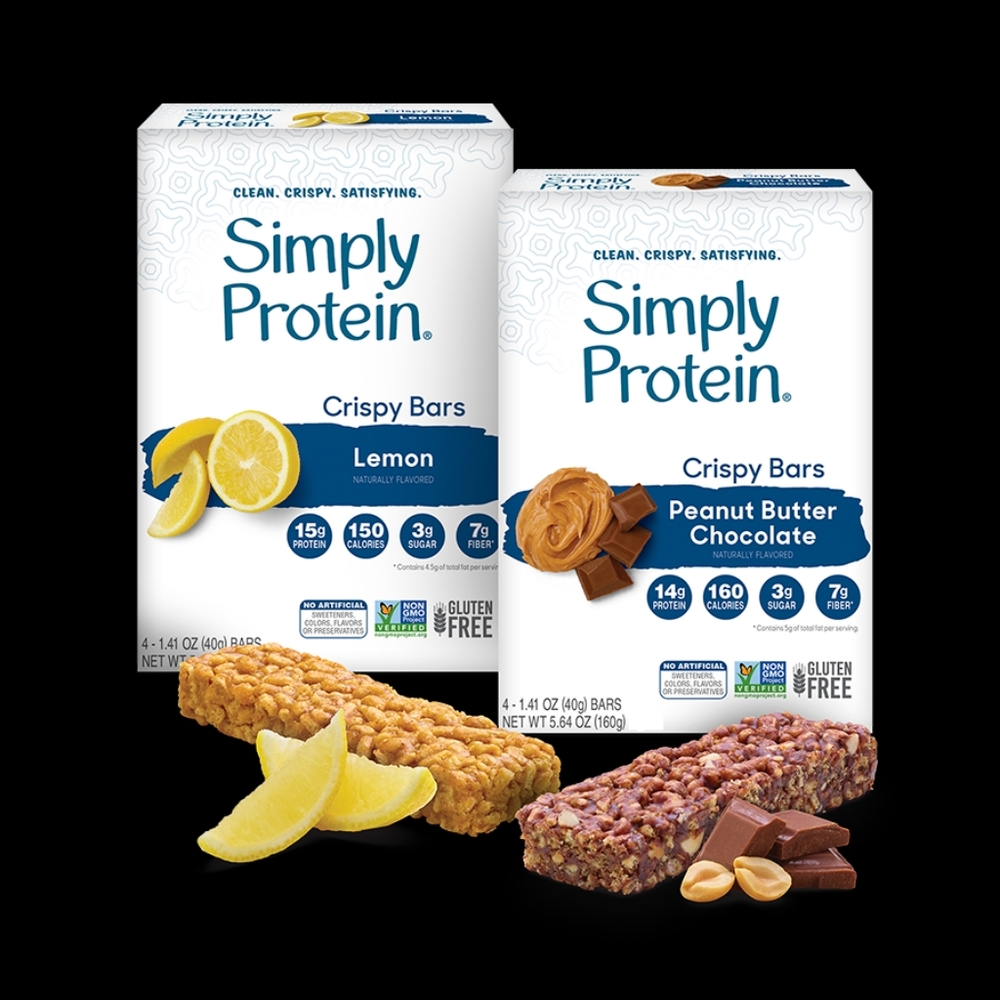 Simply Protein Brand Crispy Bars